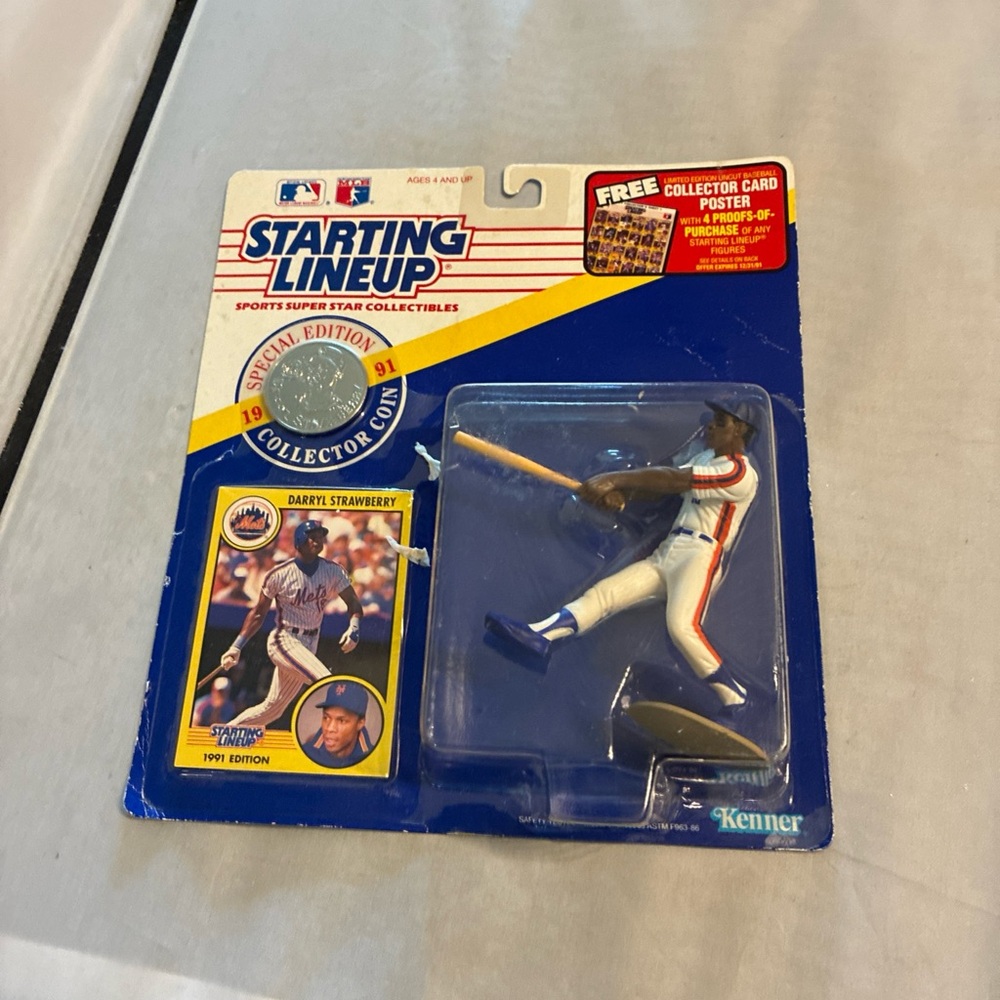 Starting Lineup Darryl Strawberry Figure